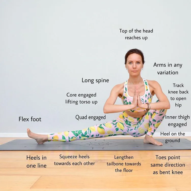 Side Lunge Pose (Skandasana): 8 Steps + Benefits - SharpMuscle